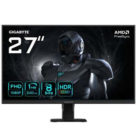 GIGABYTE GS27F2 27 Monitor de Juego FHD - 1920 x 1080, 240Hz, 1ms, 300