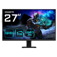 GIGABYTE GS27Q X Monitor gaming 27 QHD - 2560 x 1440, 240Hz, 1ms, 300 