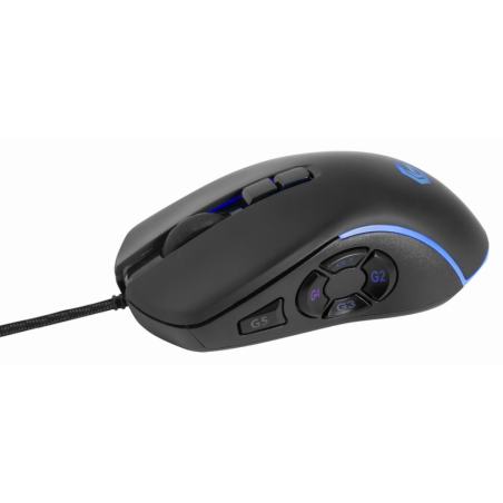 Gembird MUSG-RAGNAR-RX500 ratón Juego mano derecha USB tipo A 12000 DP