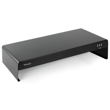 TooQ TQMR0124 soporte para monitor Escritorio Negro