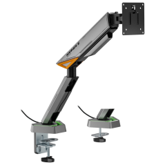 AISENS DT49TSRRGB-347 soporte para monitor 124,5 cm (49) Escritorio Ne