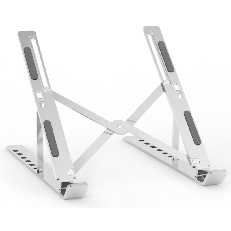 AISENS Soporte de Sobremesa Ajustable para Portatil / Tablet, Plata