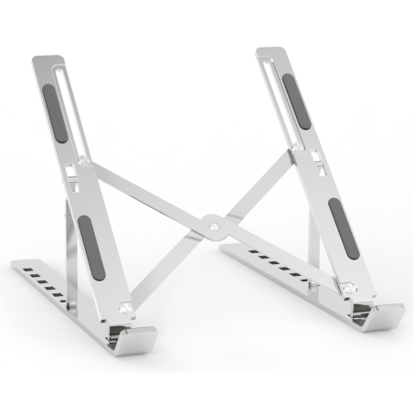 AISENS Soporte de Sobremesa Ajustable para Portatil / Tablet, Plata