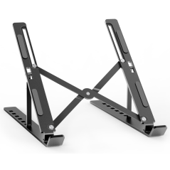 AISENS Soporte de Sobremesa Ajustable para Portatil / Tablet, Gris