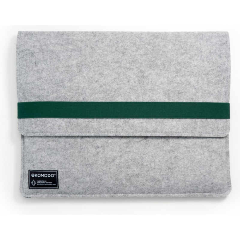 EKOMODO HR-014 maletines para portátil 38,1 cm (15) Funda Verde, Gris