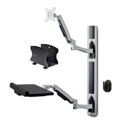 Soporte pared startech vesa hasta 27 pulgadas 100x100mm max 10kg + sop