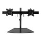 Soporte mesa startech vesa hasta 24 pulgadas 100x100mm max 8kg brazo doble