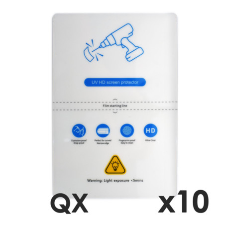 Laminas de fijacion qcharx altas prestaciones hidrogel hd qx hibrida m