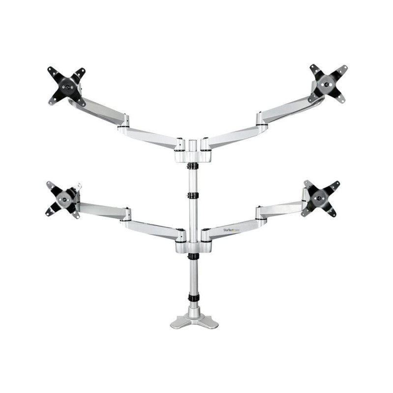 Soporte mesa startech vesa hasta 27 pulgadas 100x100mm max 45.2kg brazo cuadruple