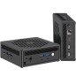 Leotec LEMPC12 PC/estación de trabajo barebone Cubo Negro