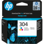 HP Cartucho de tinta Original 304 tricolor