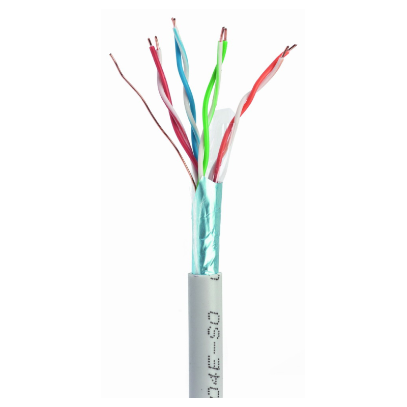 Gembird Cat5e, 305m cable de red Gris