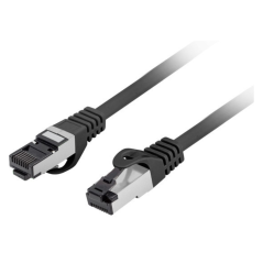 Lanberg PCF8-10CU-0100-BK cable de red Negro 1 m Cat8.1 S/FTP (S-STP)