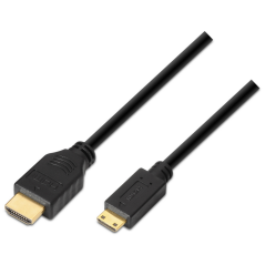 AISENS A119-0115 cable HDMI 3 m HDMI tipo A (Estándar) HDMI Type C (Mi