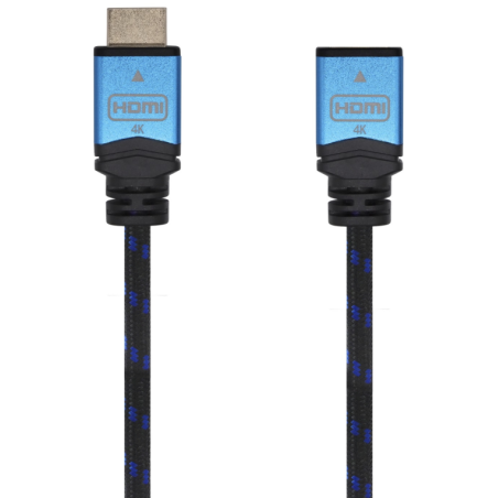 AISENS Cable HDMI V2.0 Prolongador Premium Alta Velocidad / HEC 4K@60H