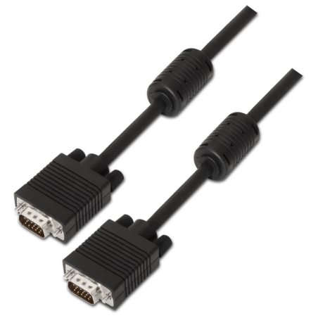 AISENS A113-0074 cable VGA 10 m VGA (D-Sub) Negro