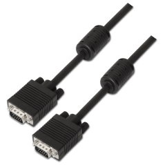 AISENS A113-0072 cable VGA 3 m VGA (D-Sub) Negro
