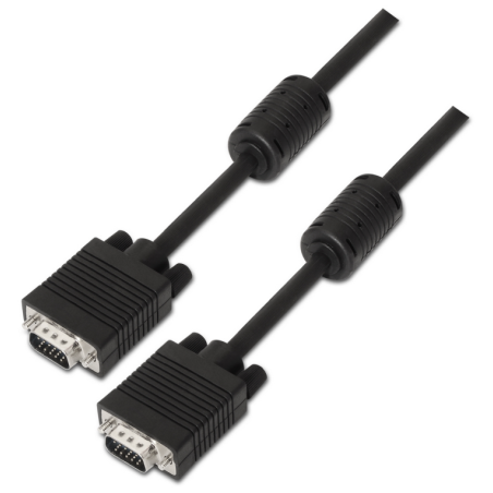 AISENS A113-0072 cable VGA 3 m VGA (D-Sub) Negro