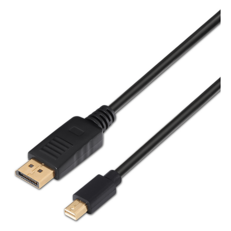 AISENS A124-0131 cable DisplayPort 2 m Mini DisplayPort Negro