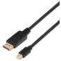 AISENS A124-0131 cable DisplayPort 2 m Mini DisplayPort Negro