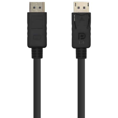 AISENS Cable Displayport V1.4 8K@60HZ, DP/M-DP/M, Negro, 2.0m