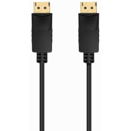 AISENS Cable DISPLAYPORT V1.2 CCS 4K@60Hz, DP/M-DP/M, Negro, 3.0m