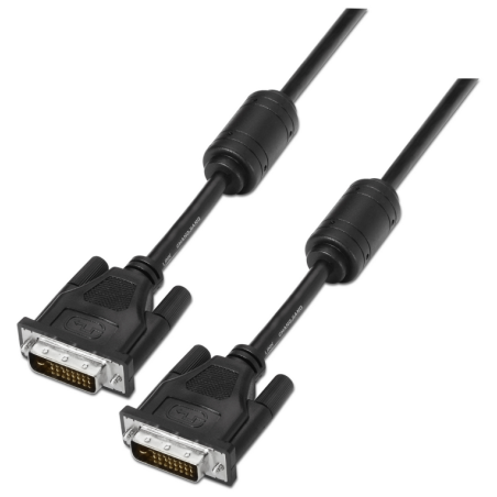 AISENS A117-0089 cable DVI 1,8 m DVI-D Negro