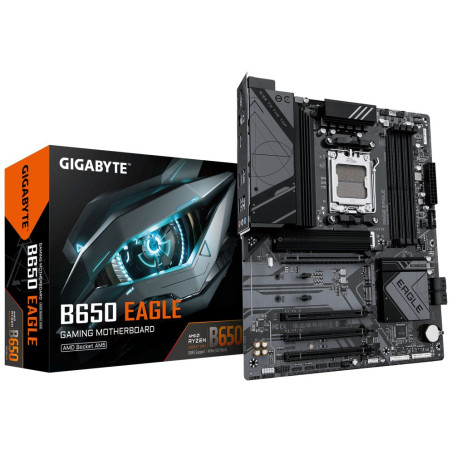 GIGABYTE B650 EAGLE Placa base - AMD Ryzen serie 9000, VRM de 12+2+2 f