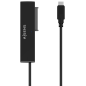 AISENS Adaptador ASE-35C02B SATA a USB-C USB 3.0/USB3.1 GEN1 para Discos Duros 2.5 y 3.5 con Alimentador, Negro