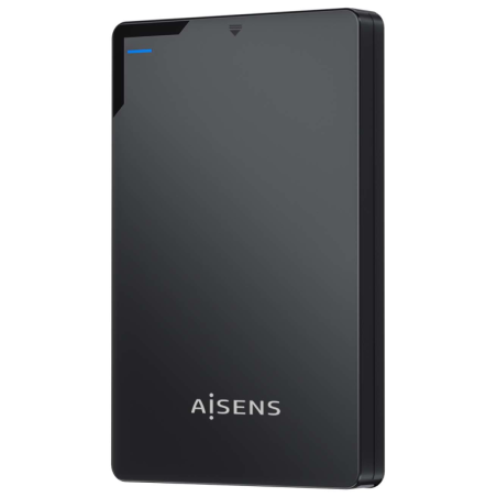 AISENS Caja Externa 2,5? 9.5mm SATA a USB 3.0/USB3.1 Gen1, Negra