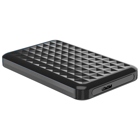 AISENS Caja Externa 2,5? 9.5mm SATA a USB3.0/USB3.1 Gen1, Negra