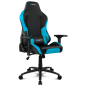 DRIFT DR250 Silla para videojuegos de PC Asiento acolchado tapizado Negro, Azul