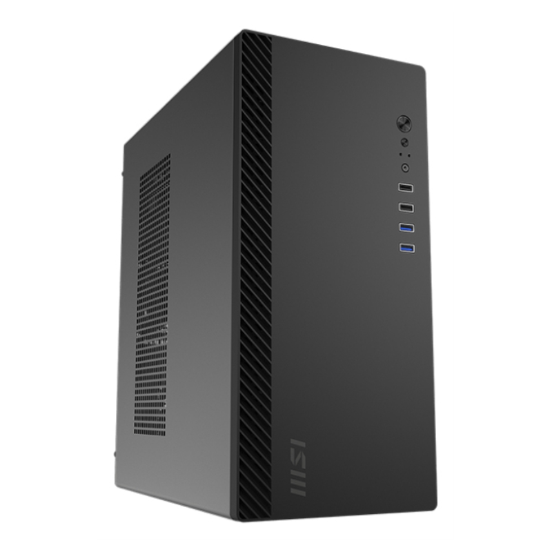 MSI PRO SHIELD M100P carcasa de ordenador Midi Tower Negro