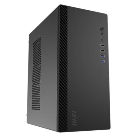 MSI PRO SHIELD M100P carcasa de ordenador Midi Tower Negro