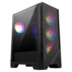 MSI MAG FORGE 121A AIRFLOW carcasa de ordenador Midi Tower Negro