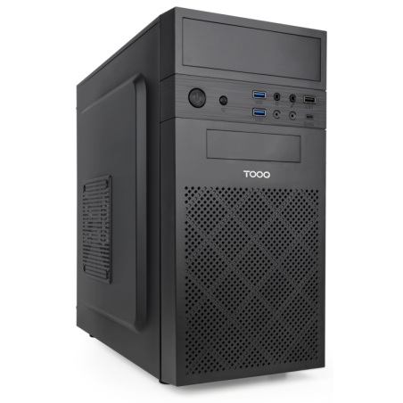 TooQ Caja Minitorre Micro-ATX “ISOBOX ULTRA”, Negra