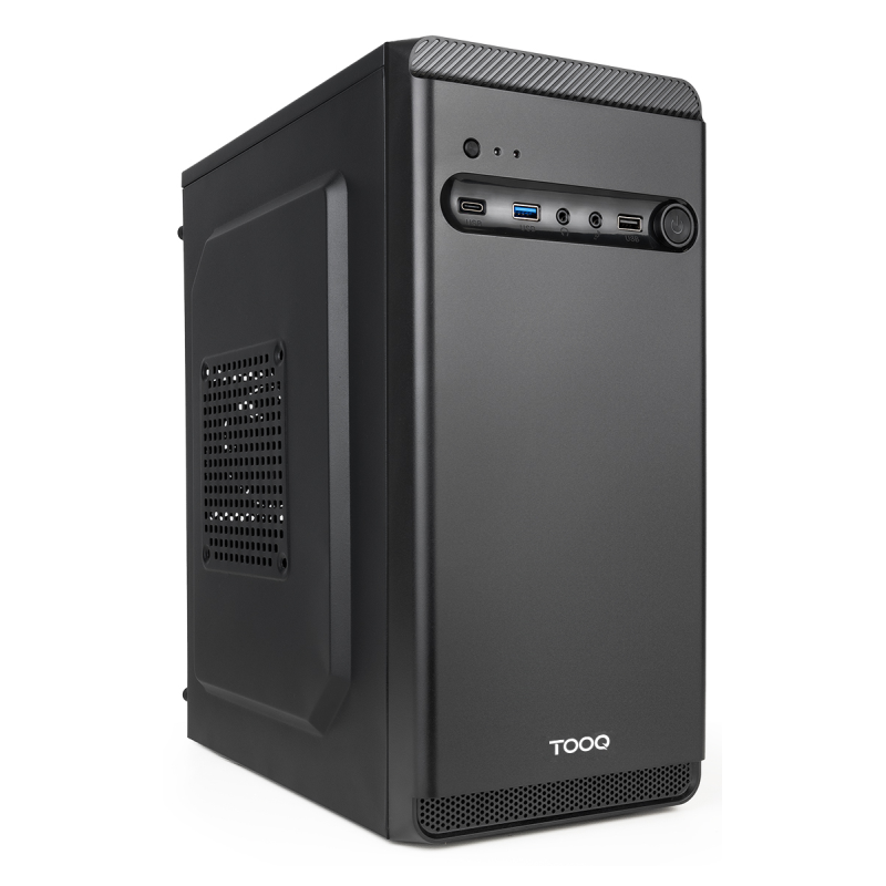 TooQ Caja Minitorre Micro-ATX “DODEKA ULTRA” Negra
