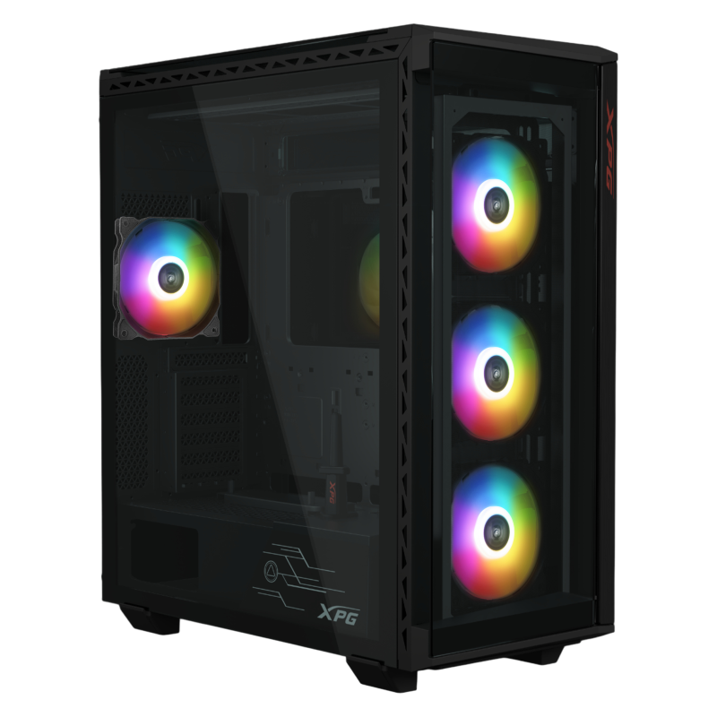 XPG BATTLECRUISER II ST Midi Tower Negro