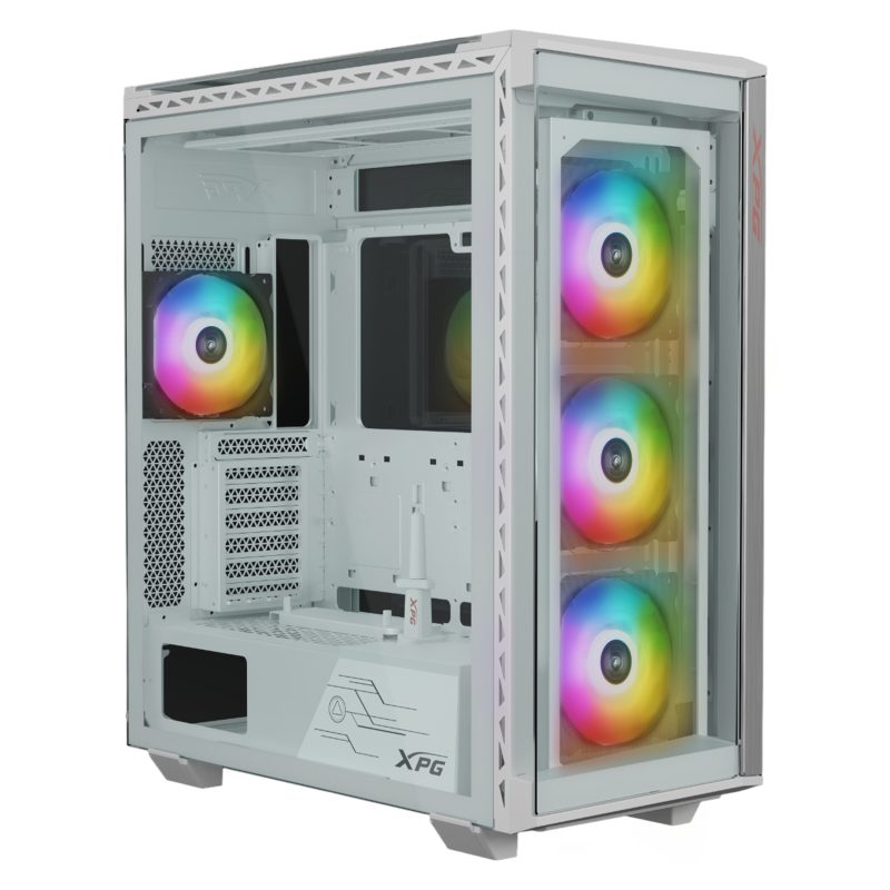 XPG BATTLECRUISER II ST Midi Tower Blanco