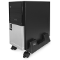 Ewent EW1290 soporte de CPU Carro para equipo informático Negro
