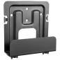 AISENS Soporte Universal De Pared Para Mini Pc, Router, Negro