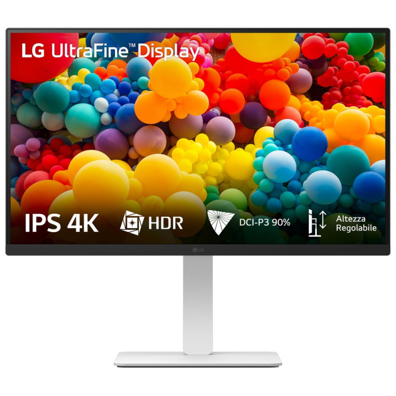 LG 27US550-W pantalla para PC 68,6 cm (27) 3840 x 2160 Pixeles 4K Ultra HD LCD Blanco