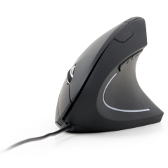 Gembird MUS-ERGO-01 ratón Oficina mano derecha USB tipo A Óptico 3200 