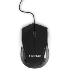 Gembird MUS-3B-02 ratón Oficina Ambidextro USB tipo A Óptico 1000 DPI