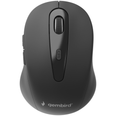 Gembird MUSWB-6B-01 ratón Oficina mano derecha Bluetooth Óptico 1600 D