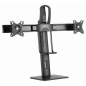 Gembird MS-D2-01 soporte para monitor 68,6 cm (27) Escritorio Negro