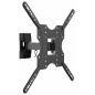 AISENS Soporte ECO giratorio, inclinable para monitor/TV 30kg (2 Pivotes) de 32-55, Negro