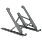 AISENS Soporte De Sobremesa Ajustable Para Portatil / Tablet, Gris Osc