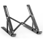 AISENS Soporte de Sobremesa Ajustable para Portatil / Tablet, Gris