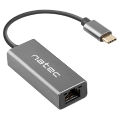 NATEC Cricket USB 3.2 Gen 1 (3.1 Gen 1) Type-C Gris
